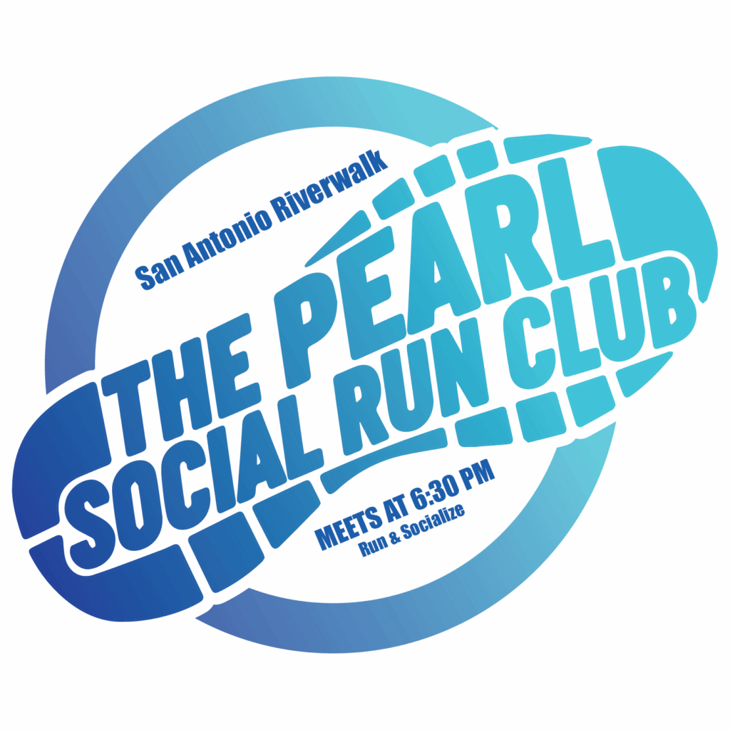 The Pearl Social Run Club Logo - Winter Mark